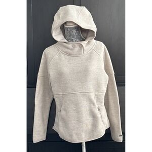 Sweat à capuche en laine pure pour femme
